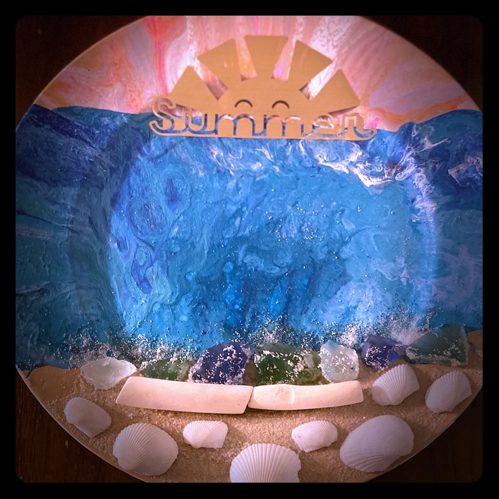 Acrylic Pour Painting